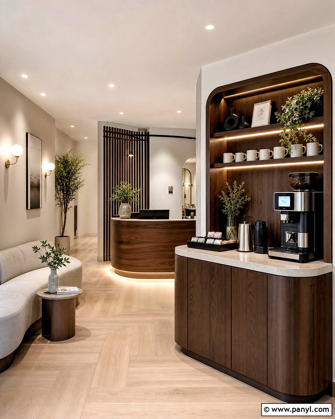 Salon Coffee Bar Near Reception - 20 salon coffee bar ideas