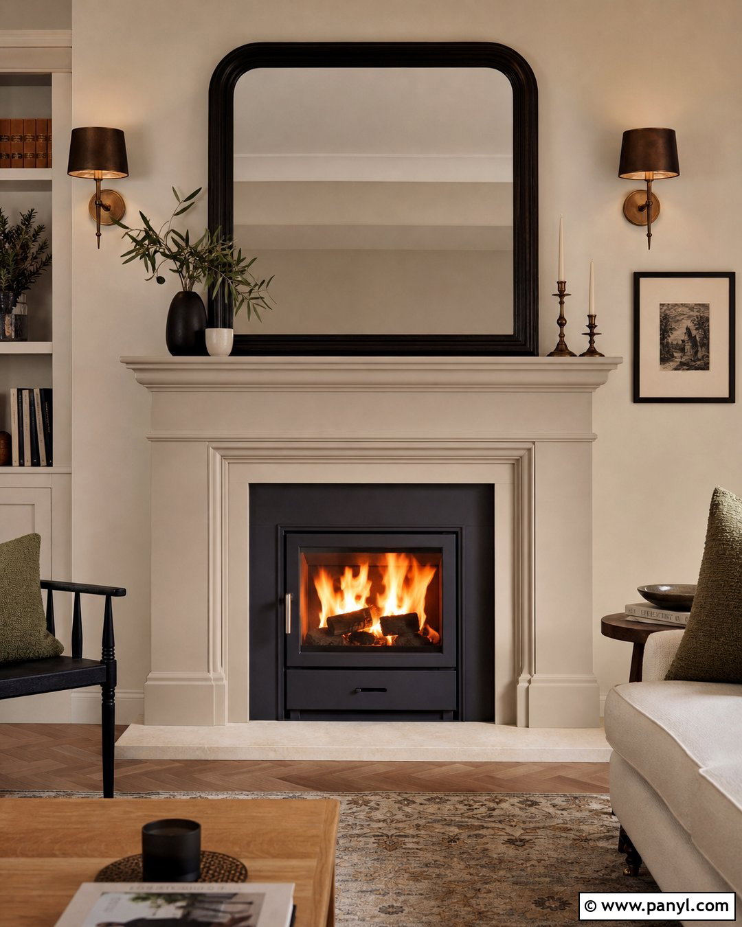 Same Color Fire Surround With Different Sheen - 20 Fire Surround Same Colour As Wall Ideas