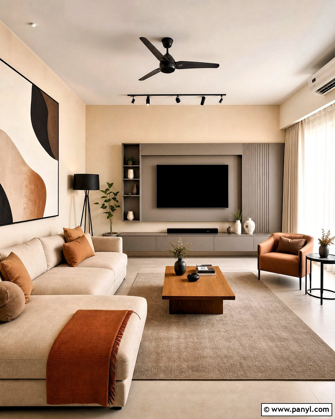 Sand And Soft Gray Hall Colour - 20 hall colour ideas indian ideas