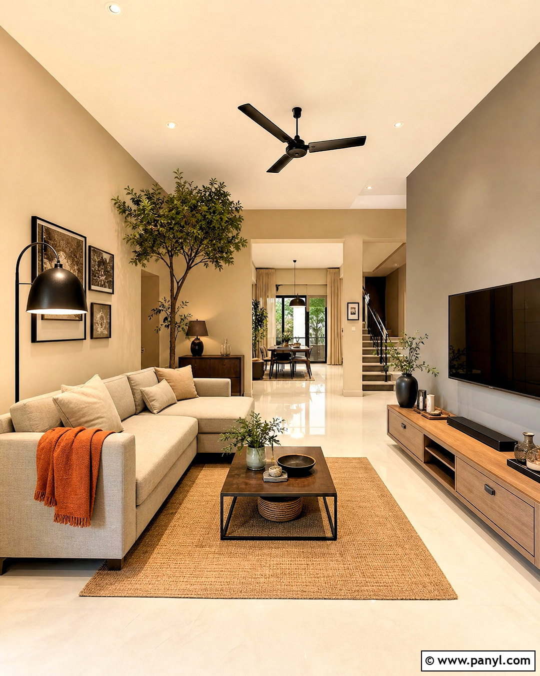 Sand And Soft Gray Hall Paint - 20 hall colour paint living rooms indian ideas