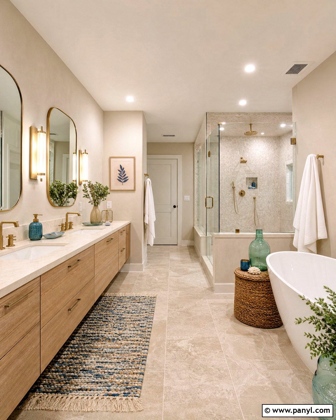 Sand Beige Bathroom - 20 trending bathroom colors