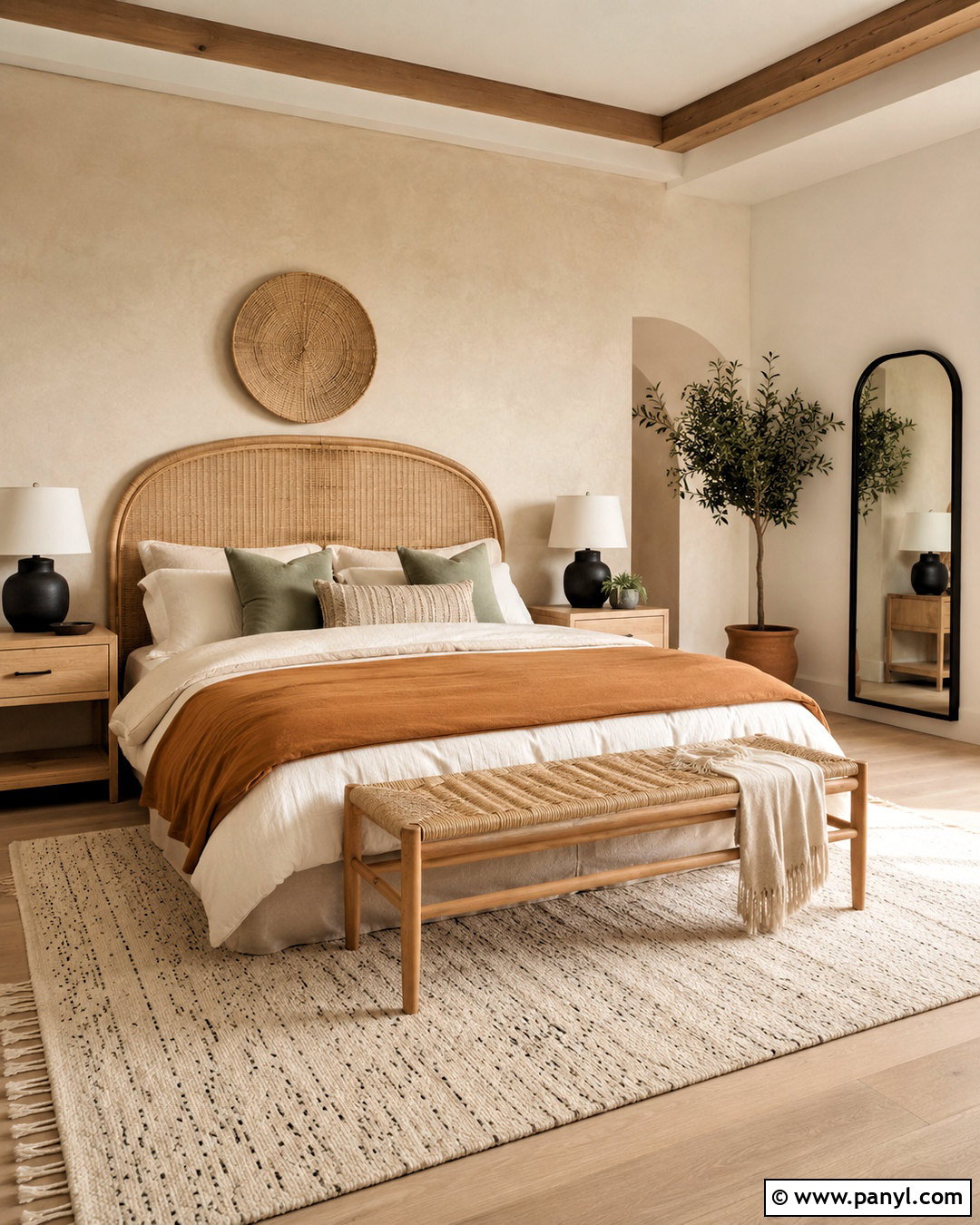 Sand Beige Boho Bedroom Paint Color - 20 boho bedroom paint colors