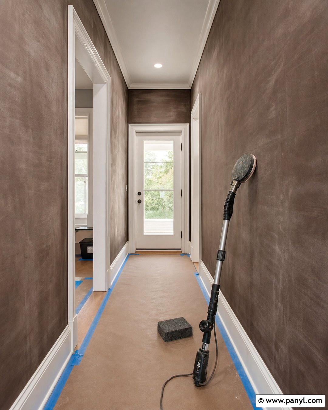 Sand Glossy Dark Walls - 20 How To Paint Over Dark Walls
