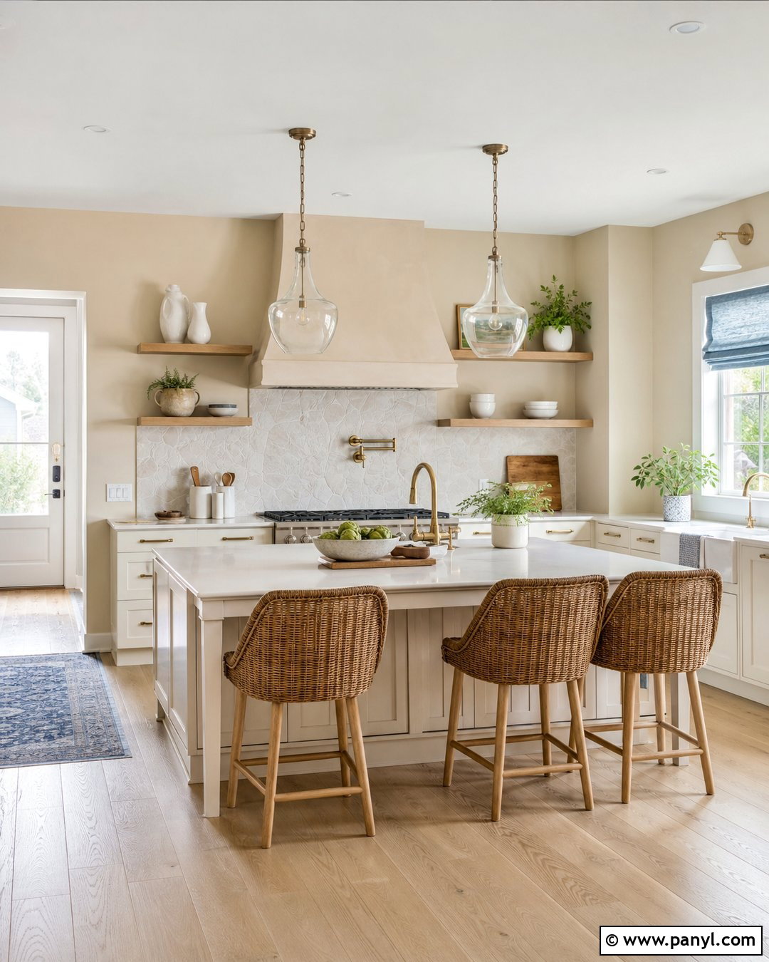 Sand Kitchen Walls - 35 kitchen wall colors with cream cabinets