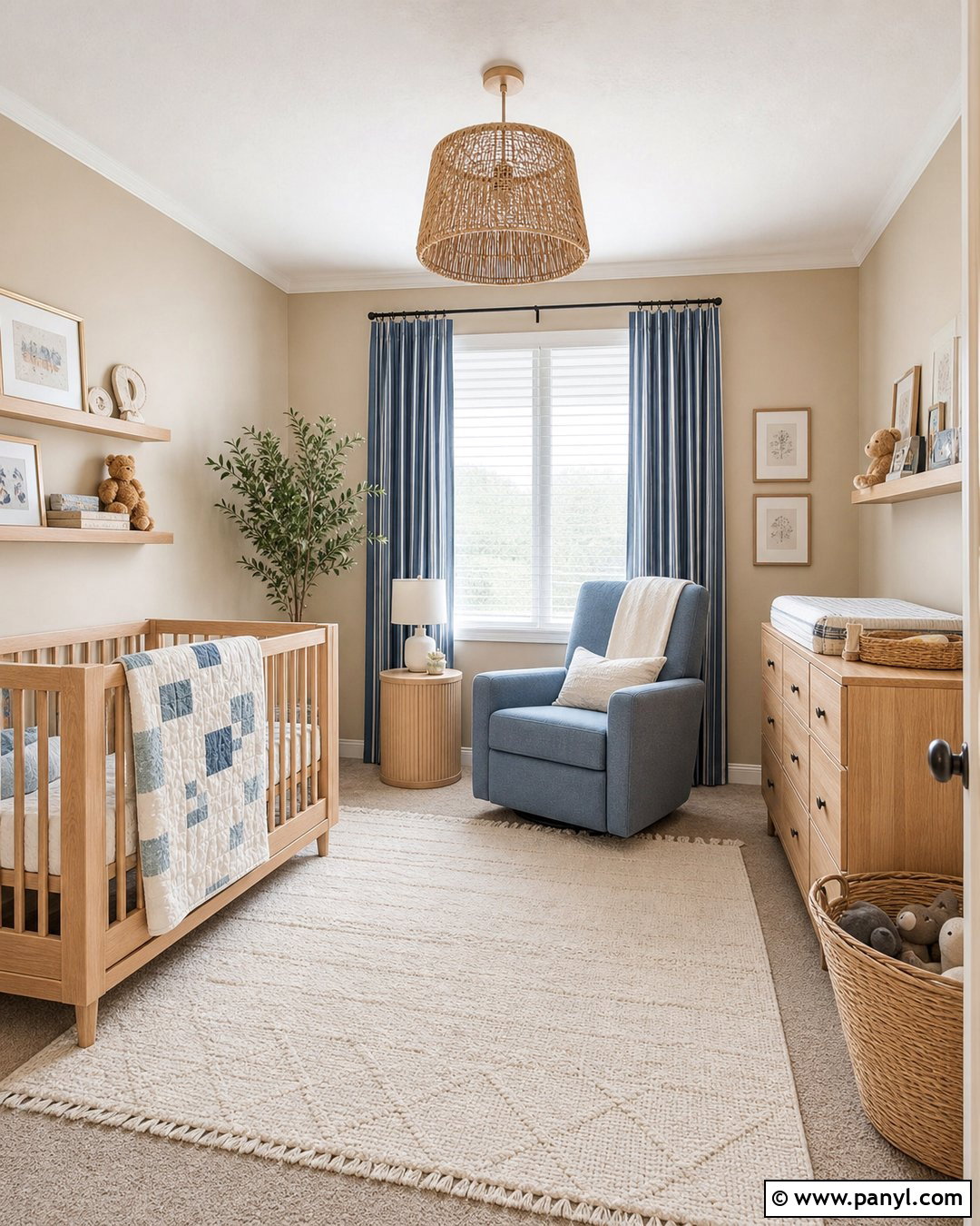 Sand Paint And Dusty Blue Nursery - 20 Sensational Sand Paint Color Ideas