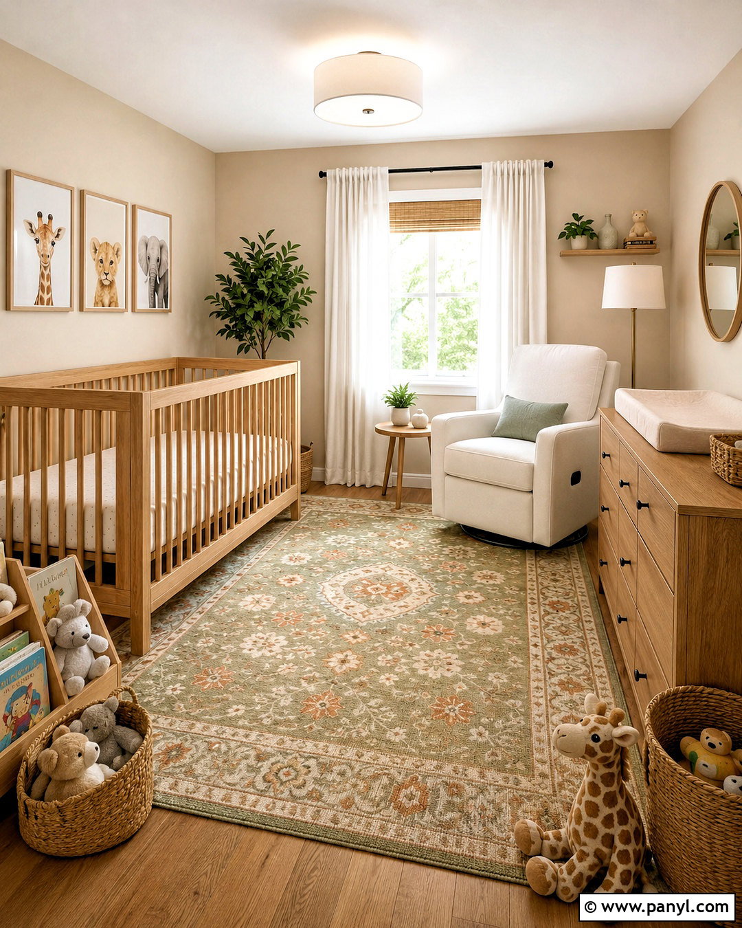 Sand Walls In A Nursery - 35 Sand Colored Walls