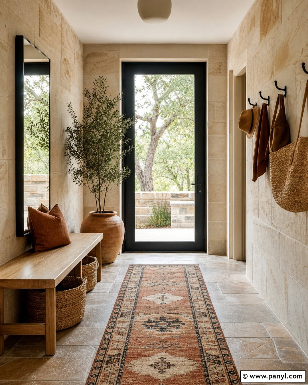 Sandstone Entryway Wall Color - 50 wall colour ideas