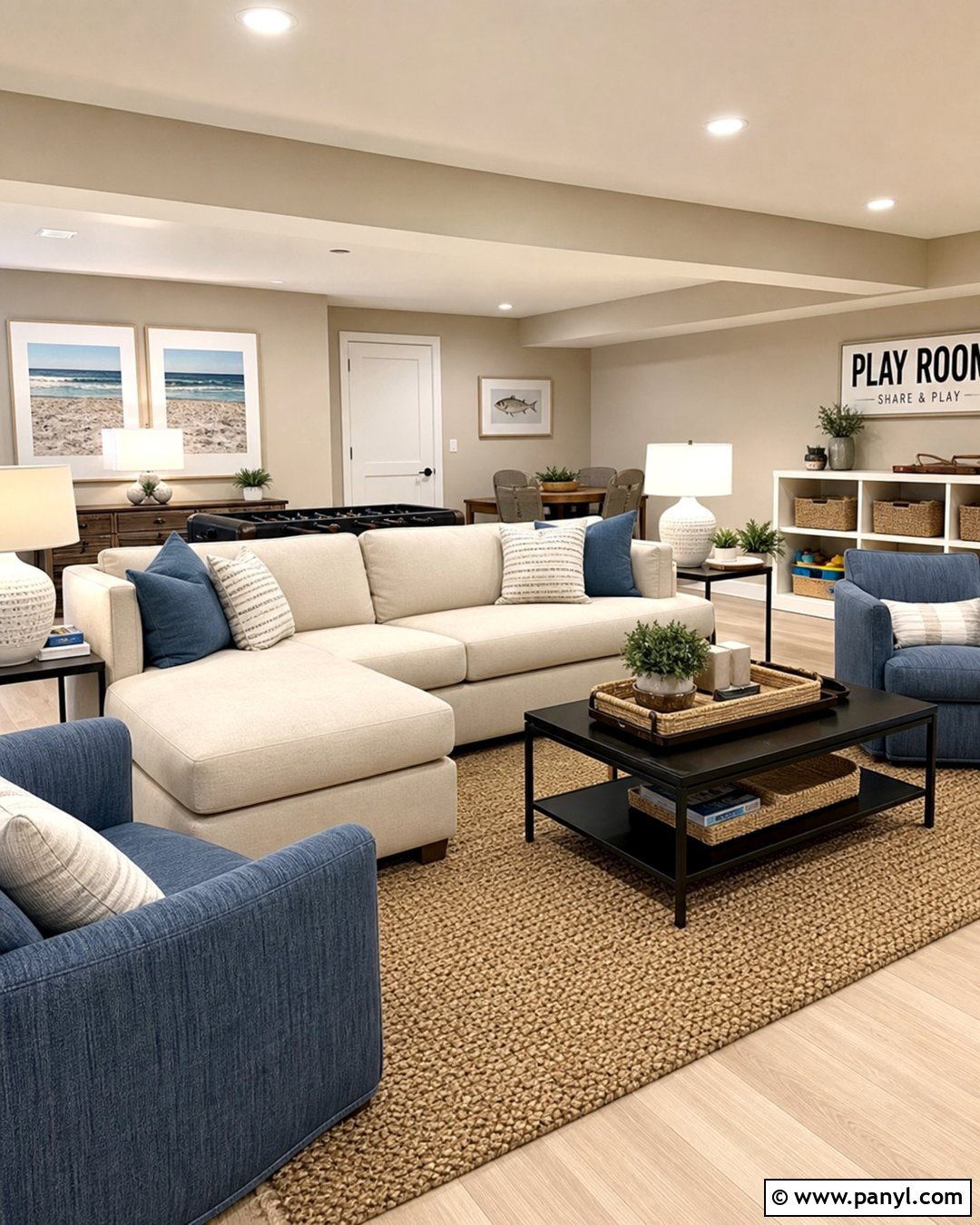 Sandy Beige Basement Color - 20 Nice Basement Colors