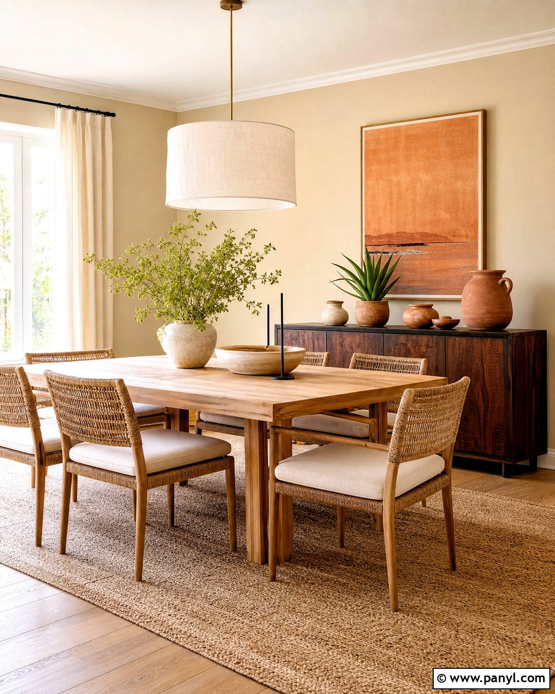 Sandy Beige Dining Room - 20 beige wall colors