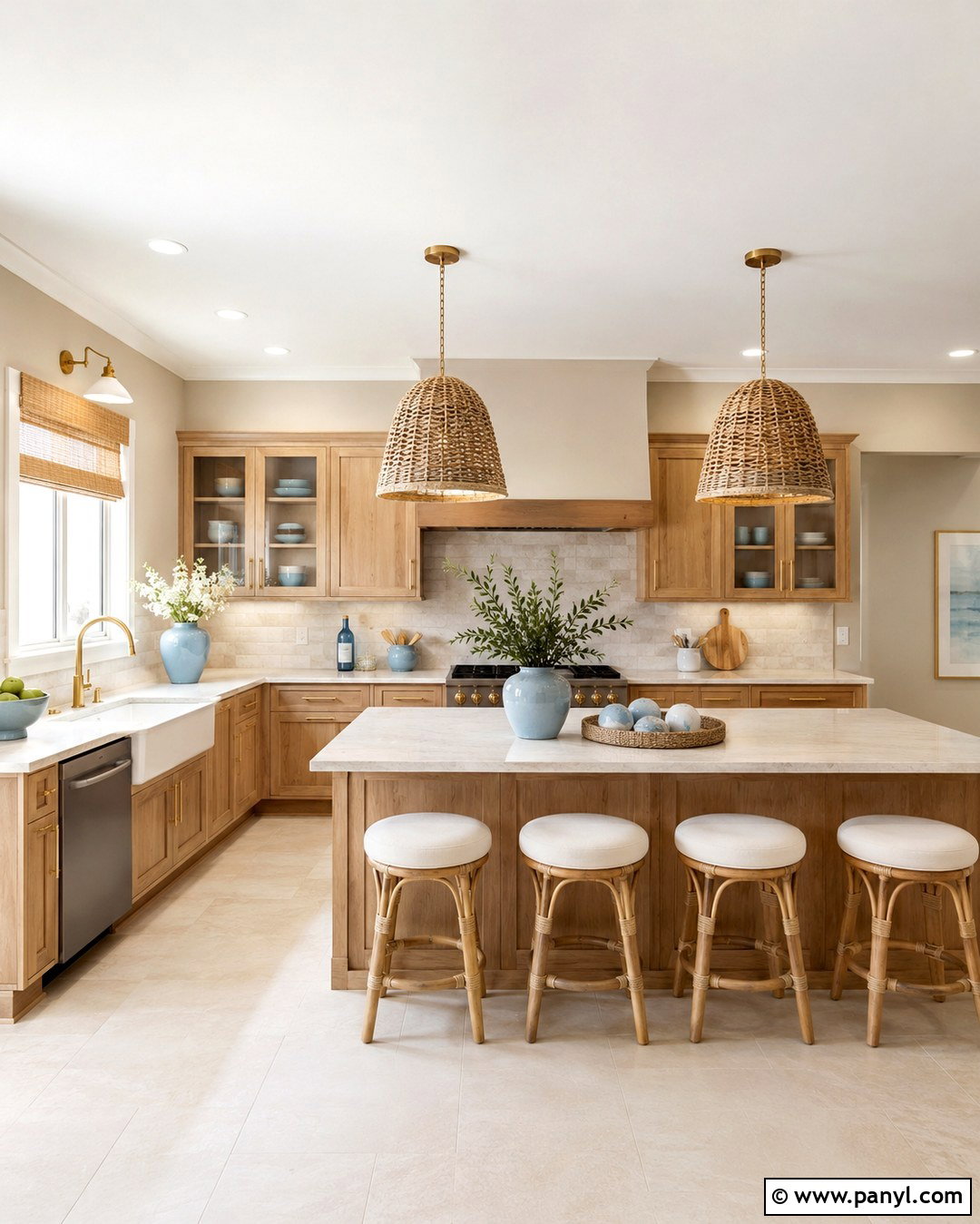 Sandy Beige Kitchen Wall Color - 20 Kitchen Wall Color With Oak Cabinets