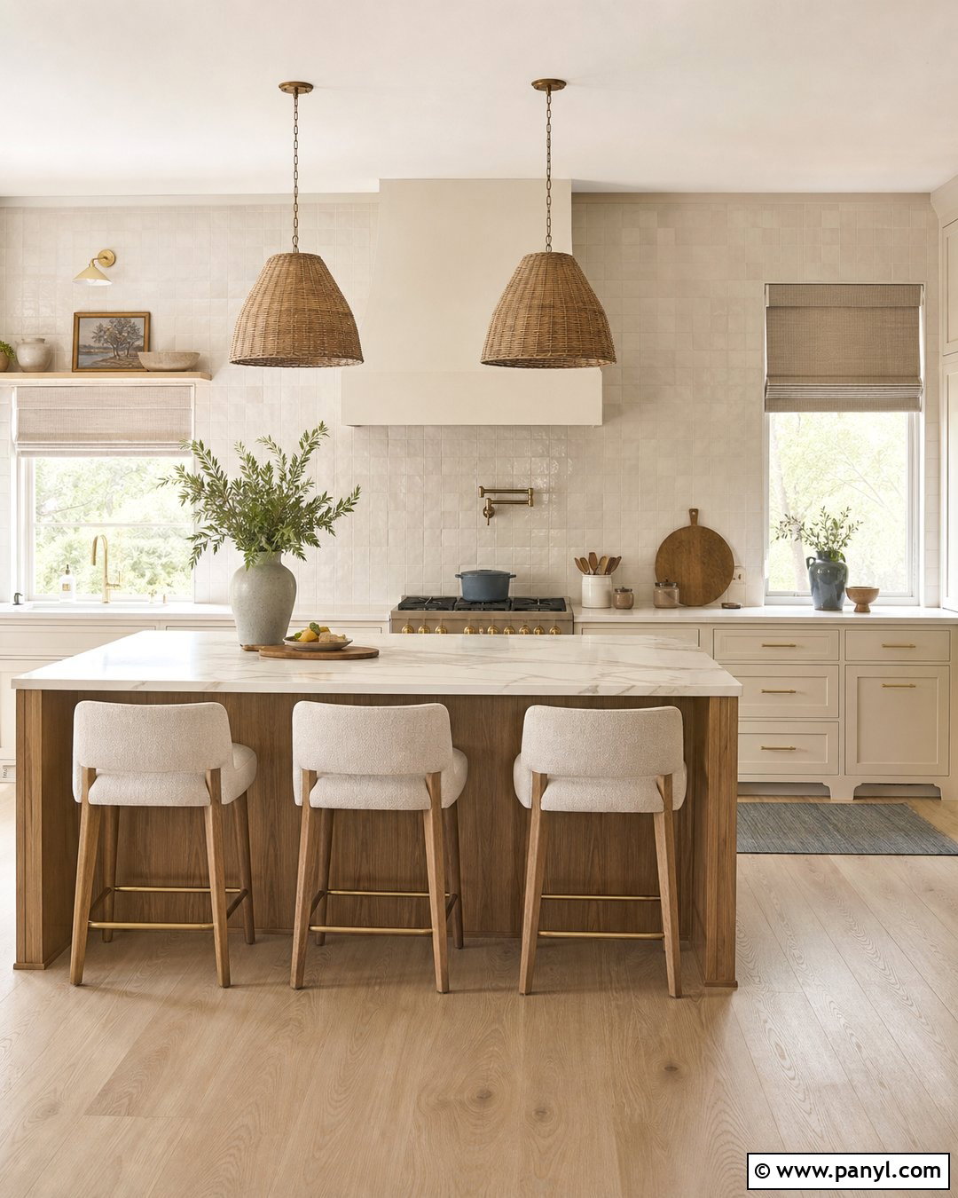 Sandy Neutral Kitchen Wall Colour - 45 kitchen wall colour ideas