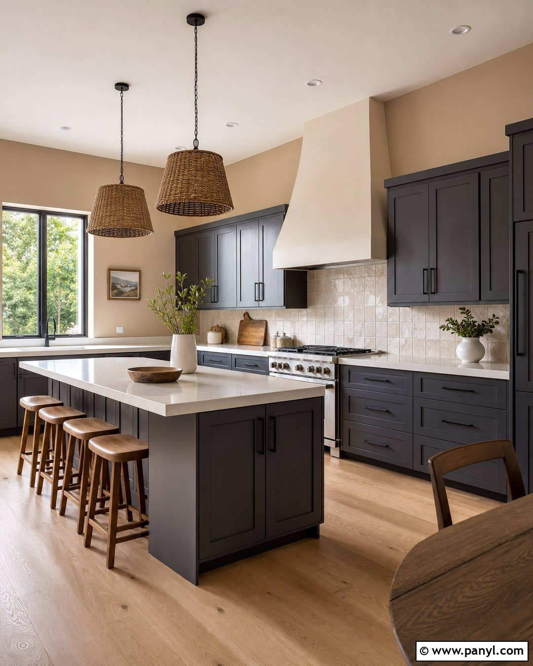 Sandy Tan Kitchen Walls - 35 Kitchen Wall Colors With Grey Cabinets