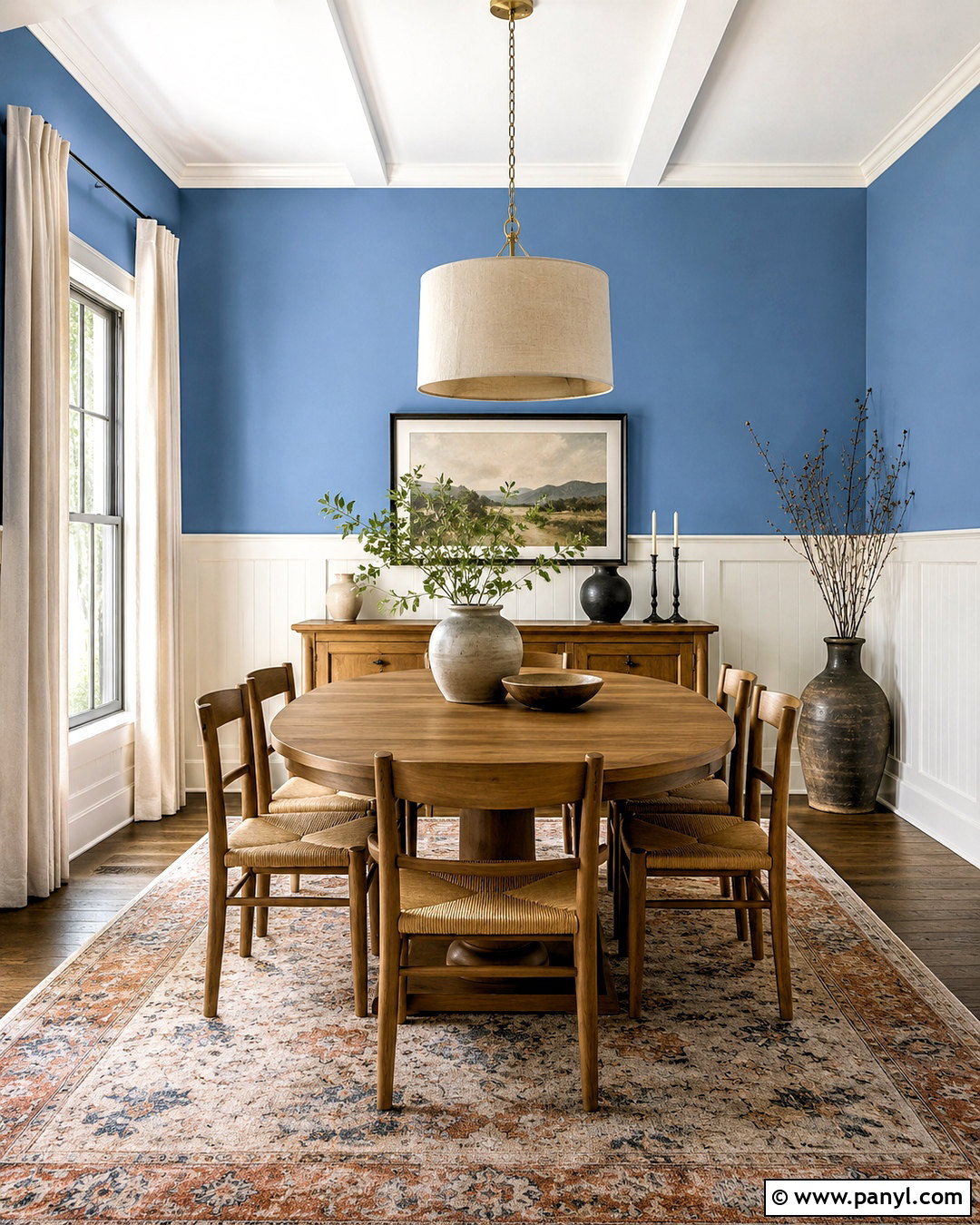 Santorini Blue Muted Blue Paint - 20 muted blue paint colors