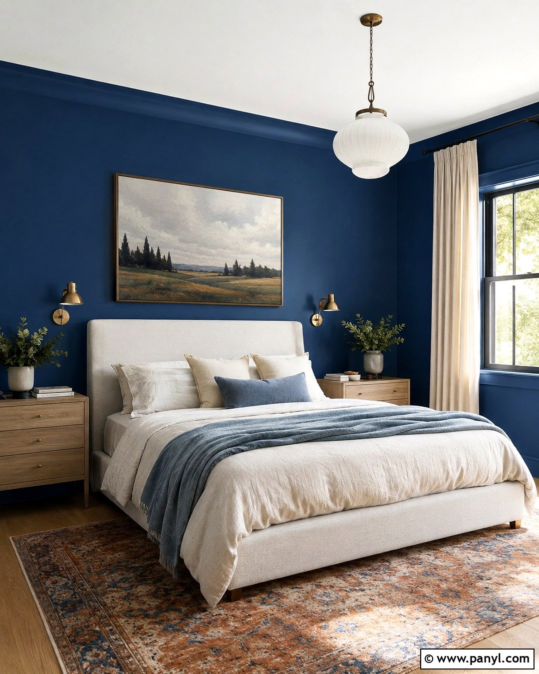 20 Sapphire Blue Walls: Bold Ideas for Elegant Modern Rooms