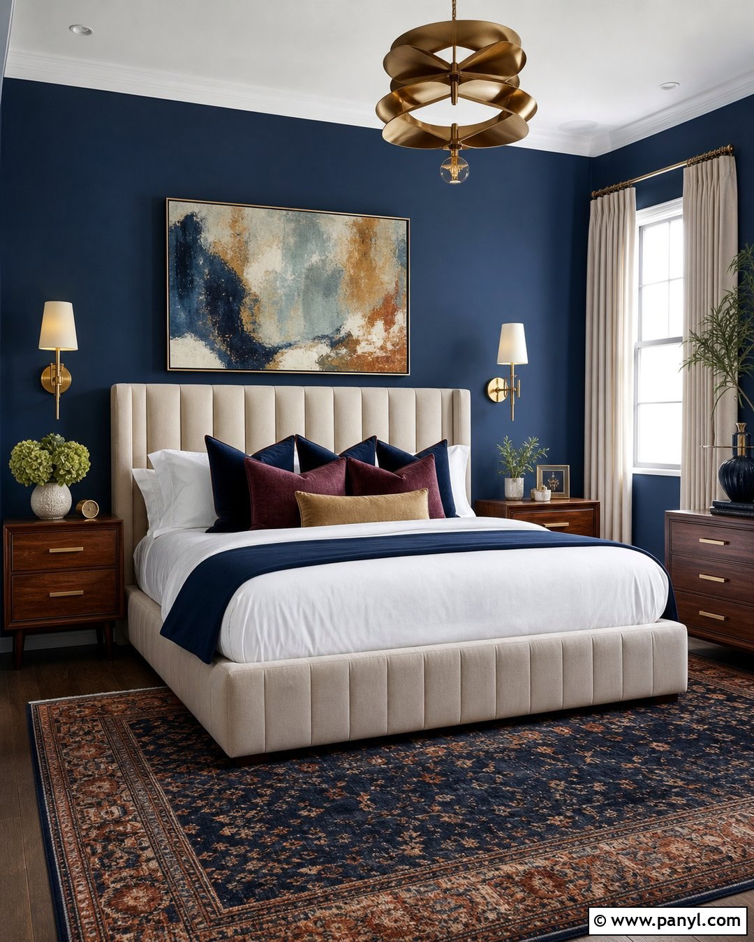 Sapphire Blue Bedroom - 30 blue wall colors bedroom ideas