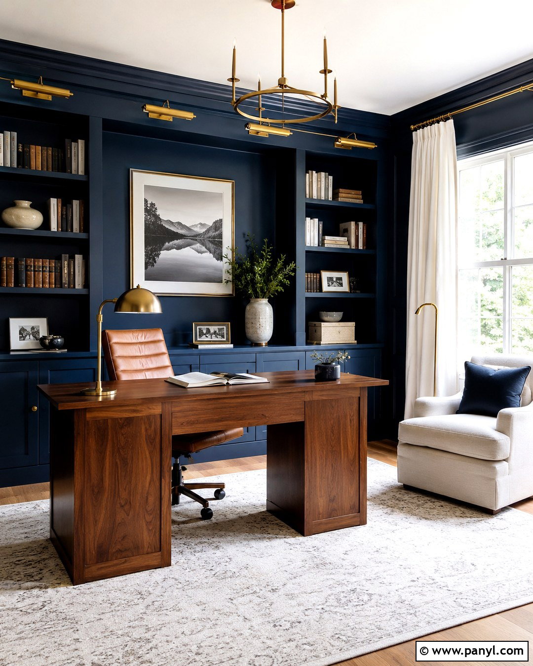 Sapphire Blue Office Walls - 20 Shades Of Blue For Walls