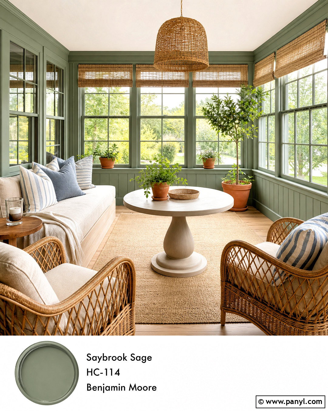 Saybrook Sage Sunroom - 20 saybrook sage benjamin moore ideas