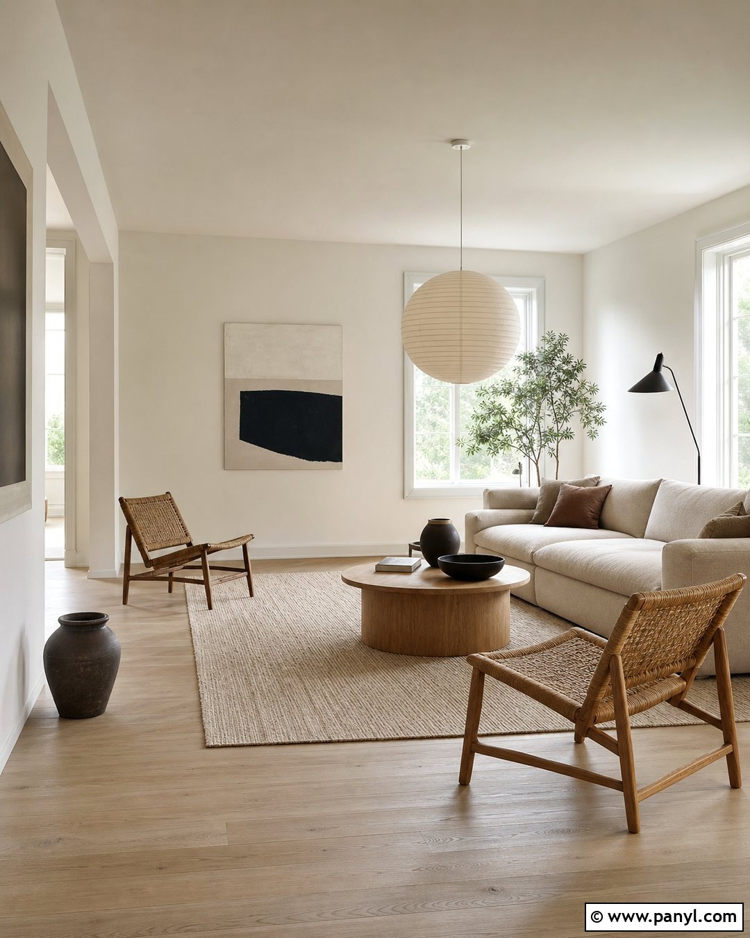 Scandinavian Alabaster Walls With White Trim - 35 Alabaster Walls With White Trim Ideas