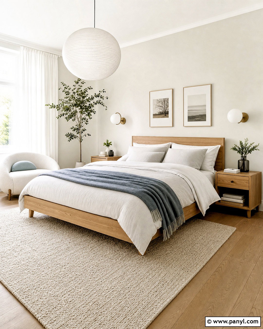 Scandinavian Bedroom Interior - 20 bedroom interior ideas