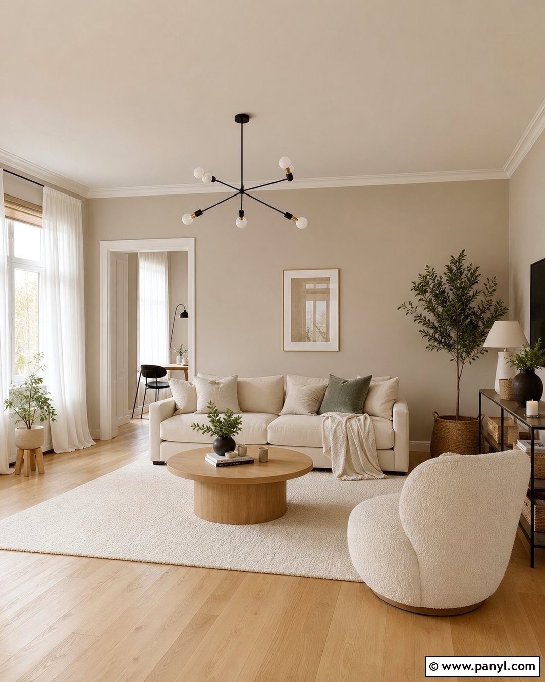 Scandinavian Beige Walls - 35 Beige Wall Colour Ideas