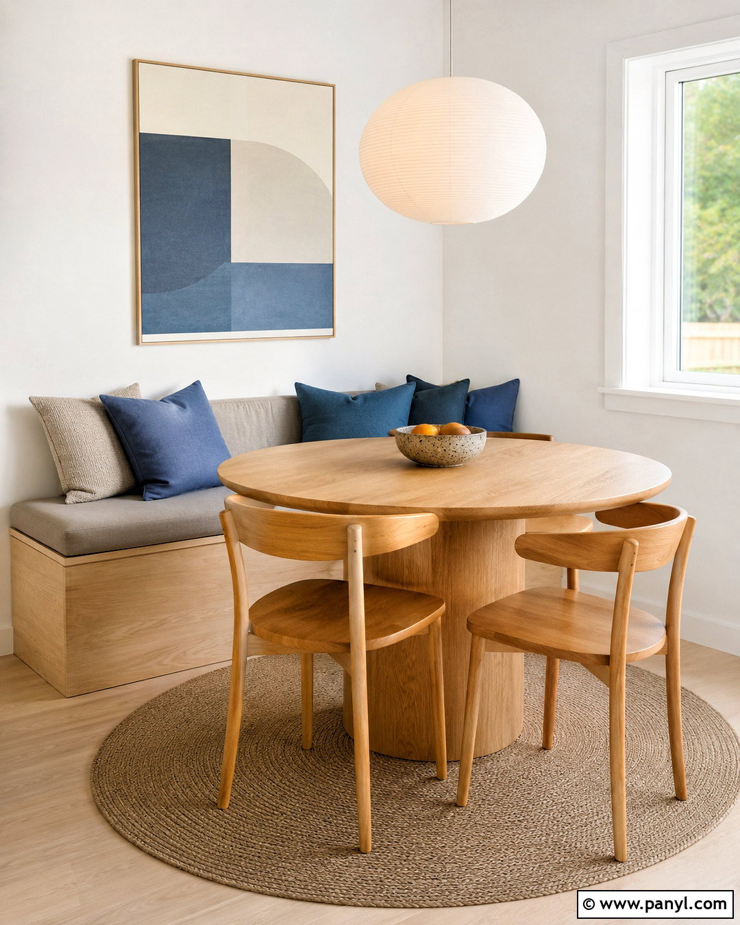 Scandinavian Breakfast Nook - 20 breakfast nook ideas