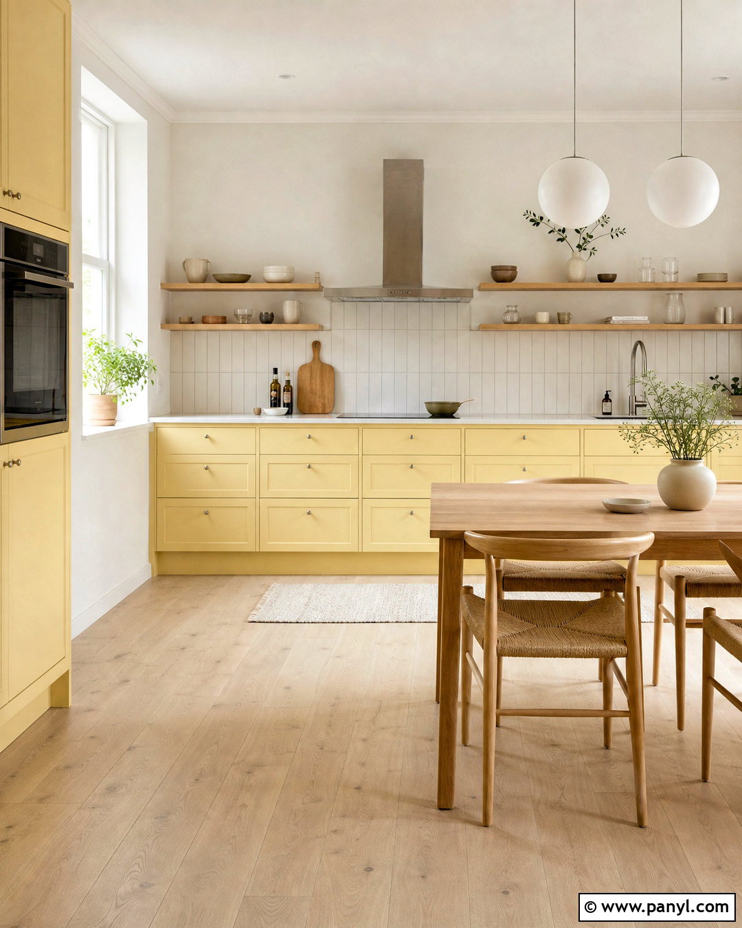 Scandinavian Butter Yellow Kitchen - 20 butter yellow kitchen ideas