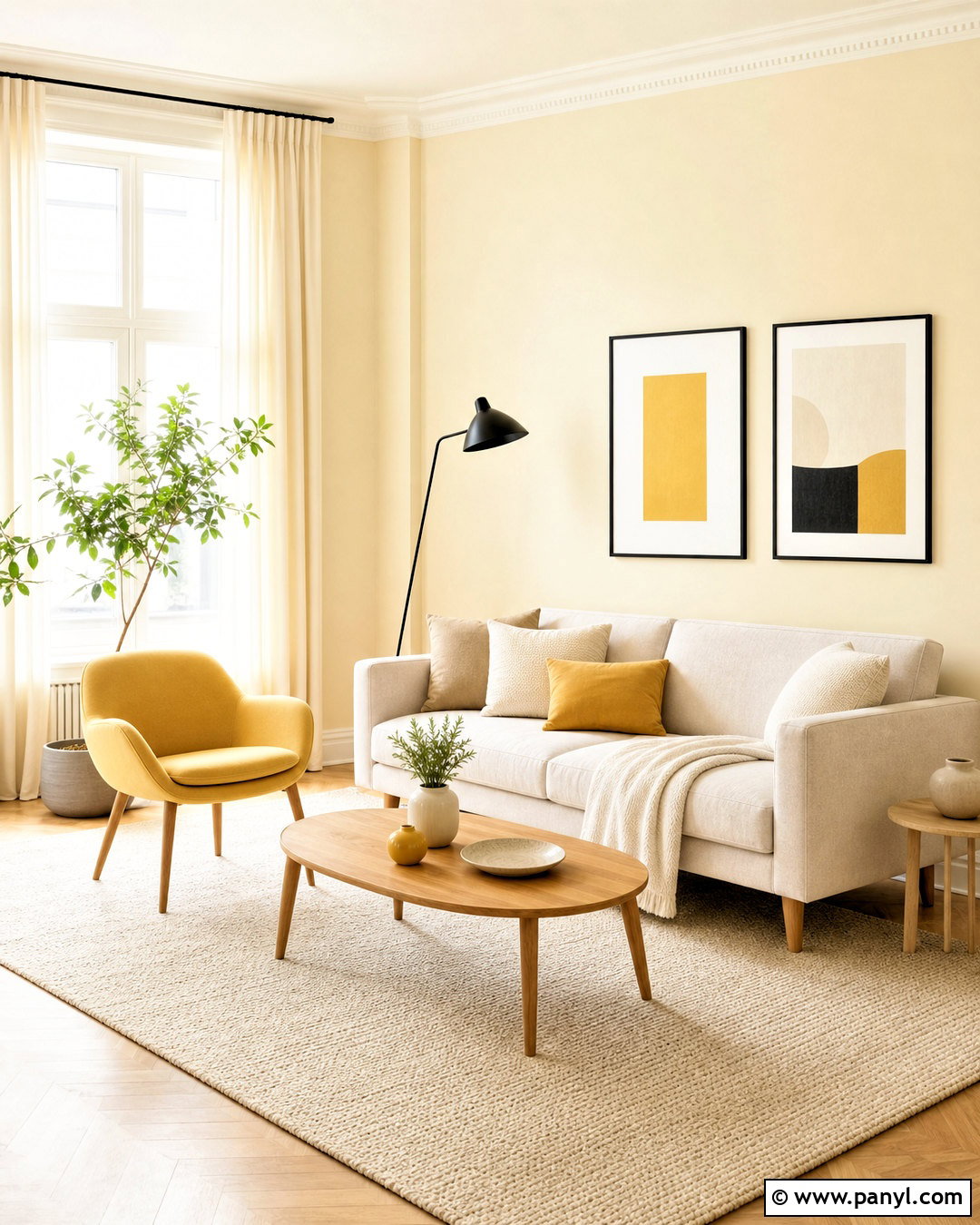20 Butter Yellow Living Room Ideas for a Sunny, Cozy Home