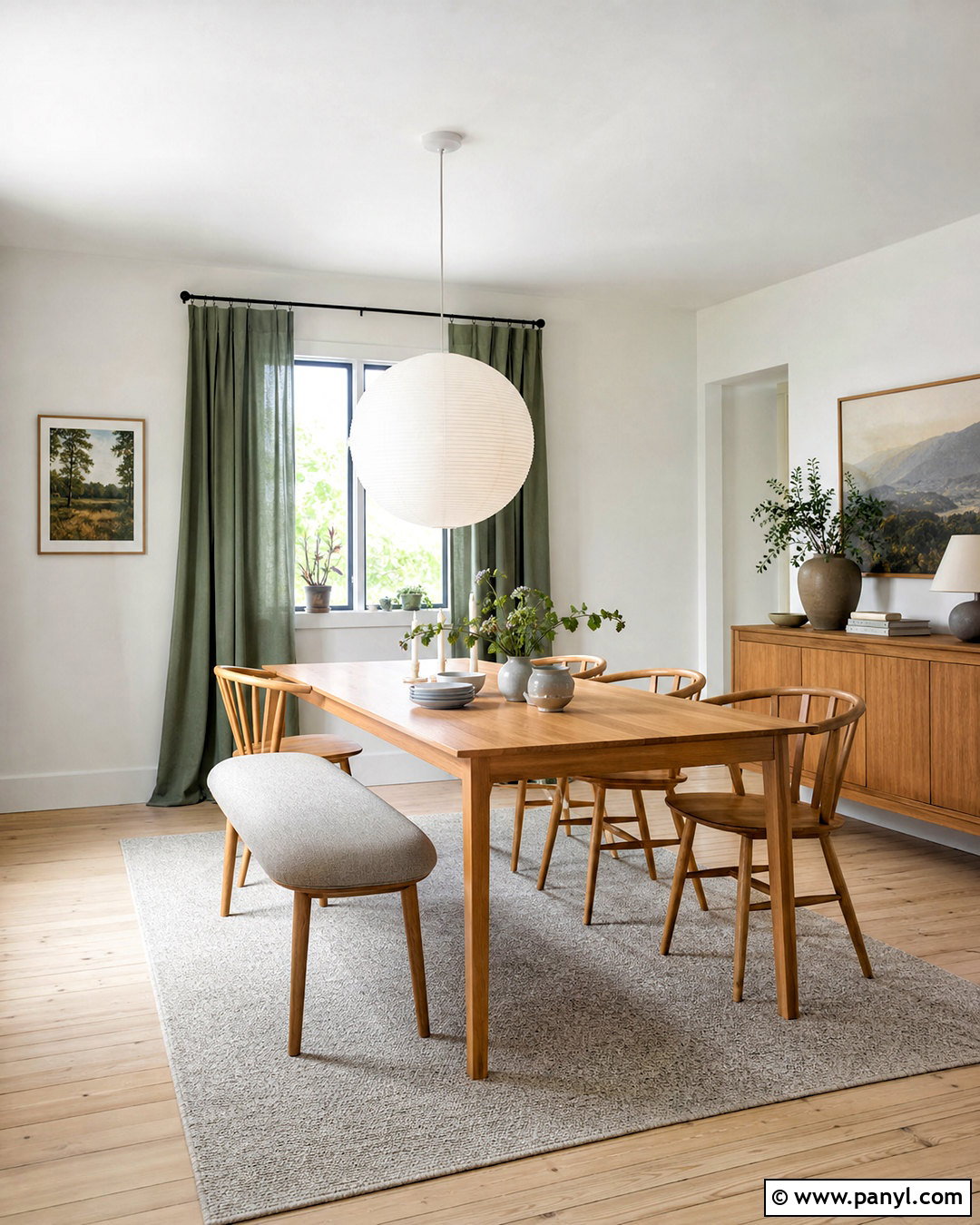 Scandinavian Dining Room With Oak Furniture - 20 scandinavian interior ideas