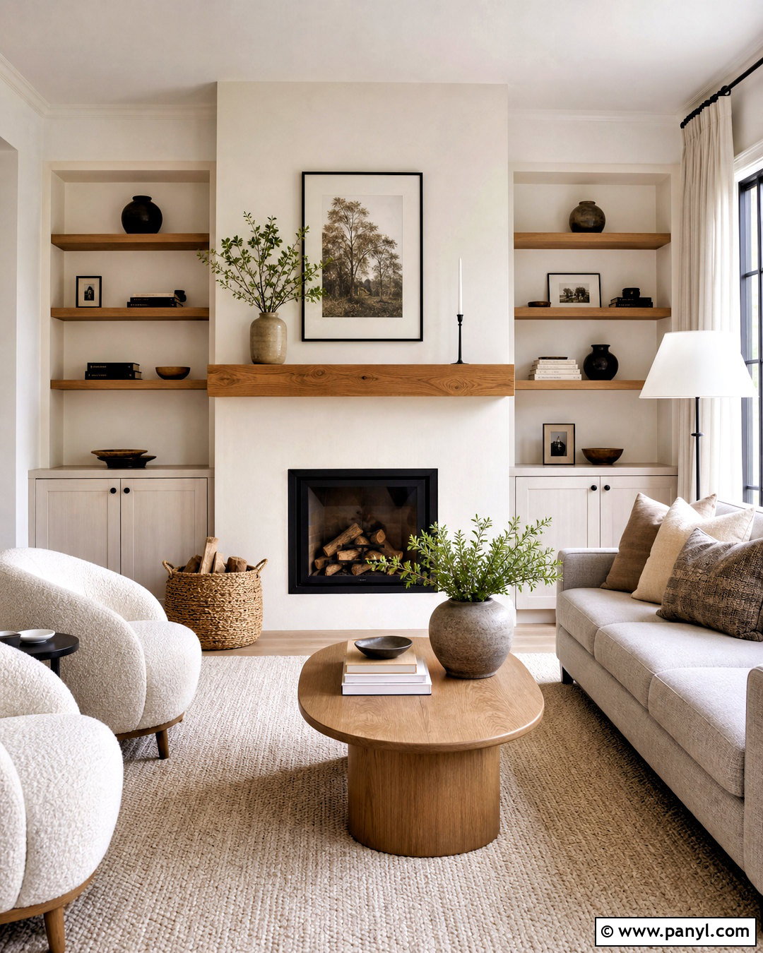 Scandinavian Fireplace Living Room - 20 scandinavian interior ideas