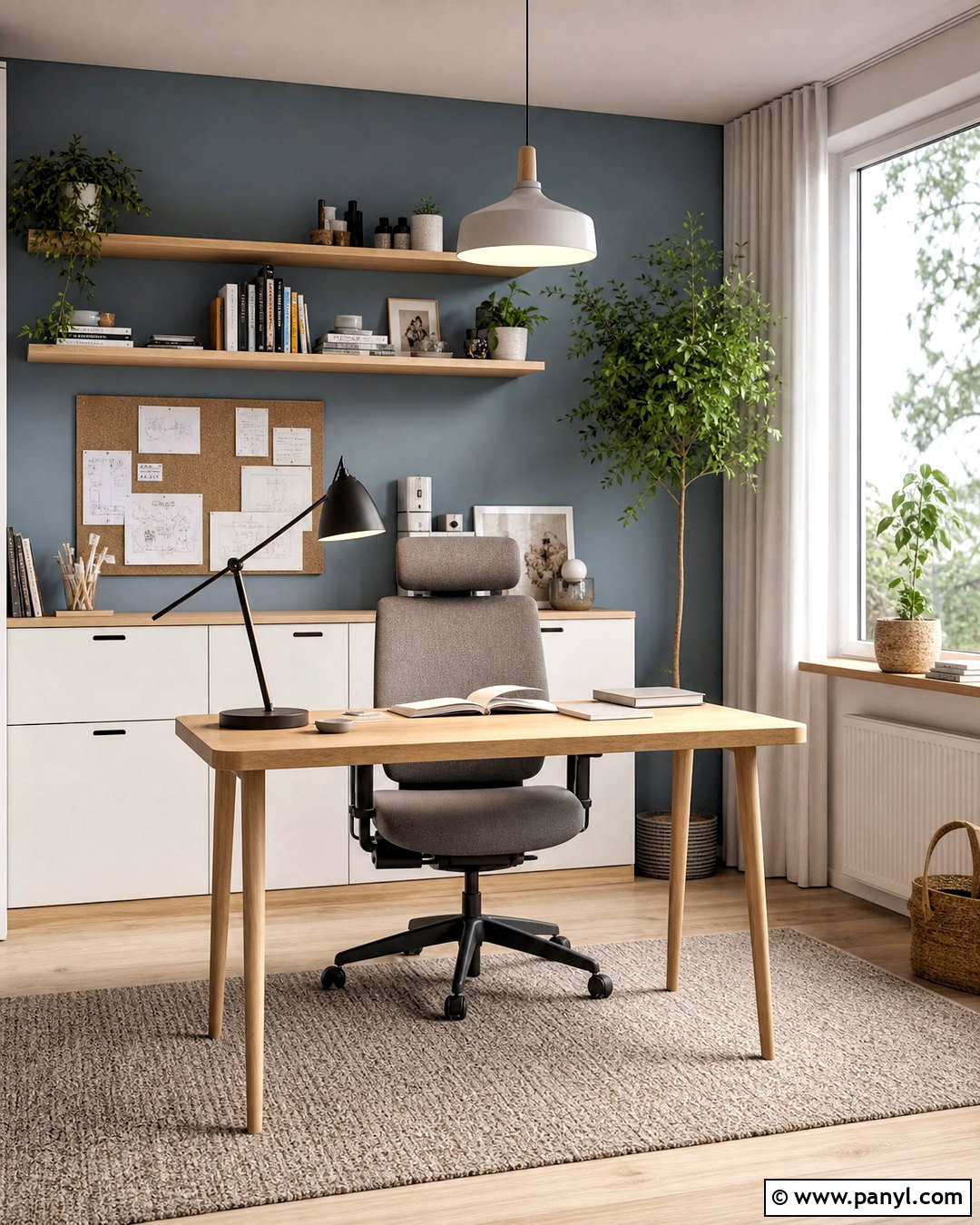 Scandinavian Home Office - 20 scandinavian interior ideas