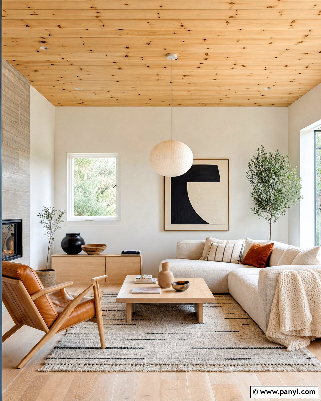 Scandinavian Knotty Pine Ceiling - 20 knotty pine ceiling ideas