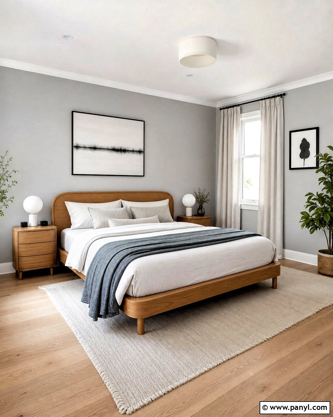 Scandinavian Light Gray Bedroom - 20 light gray bedroom ideas