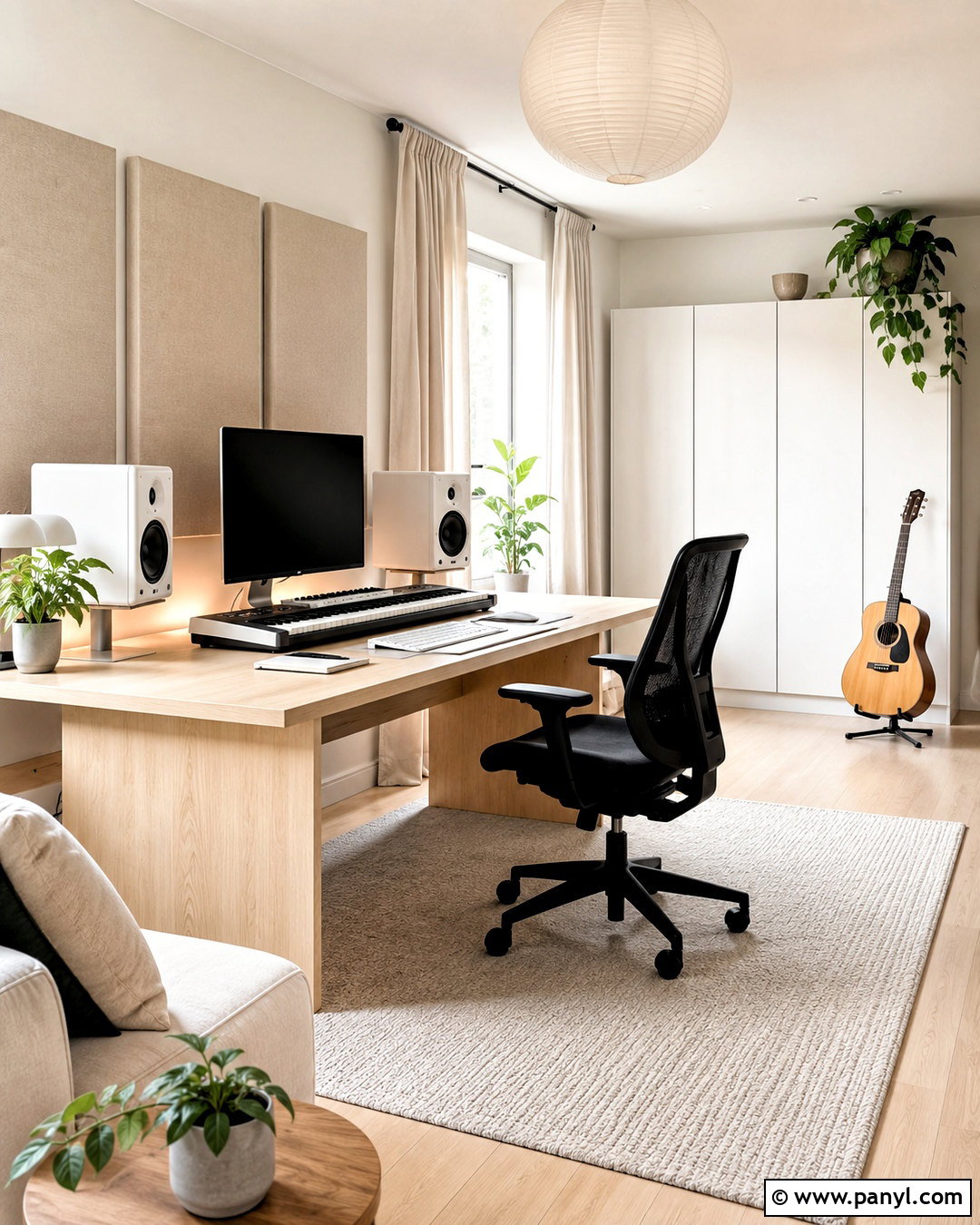 Scandinavian Music Office Room - 20 music office room ideas