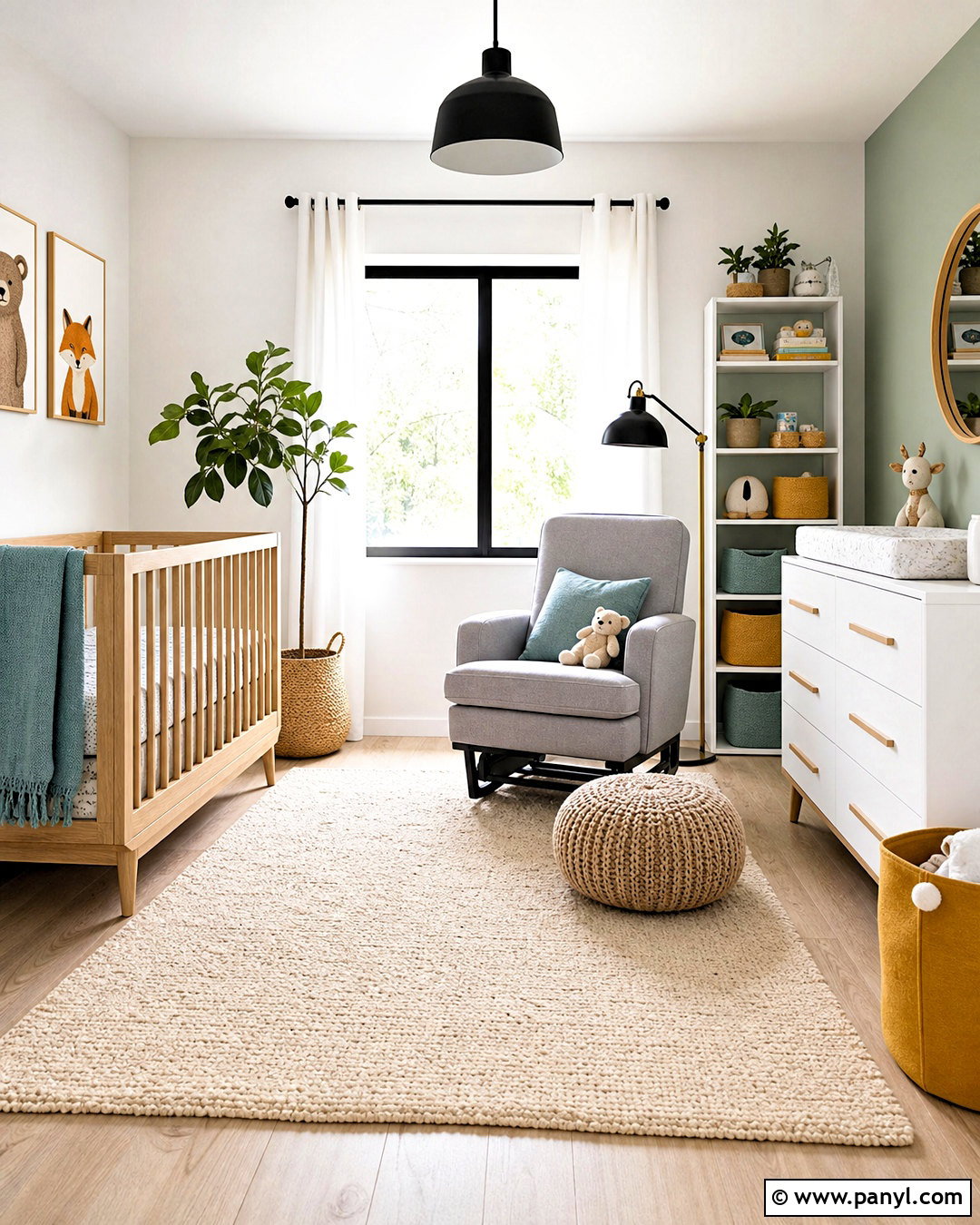 Scandinavian Nursery - 20 unisex nursery ideas