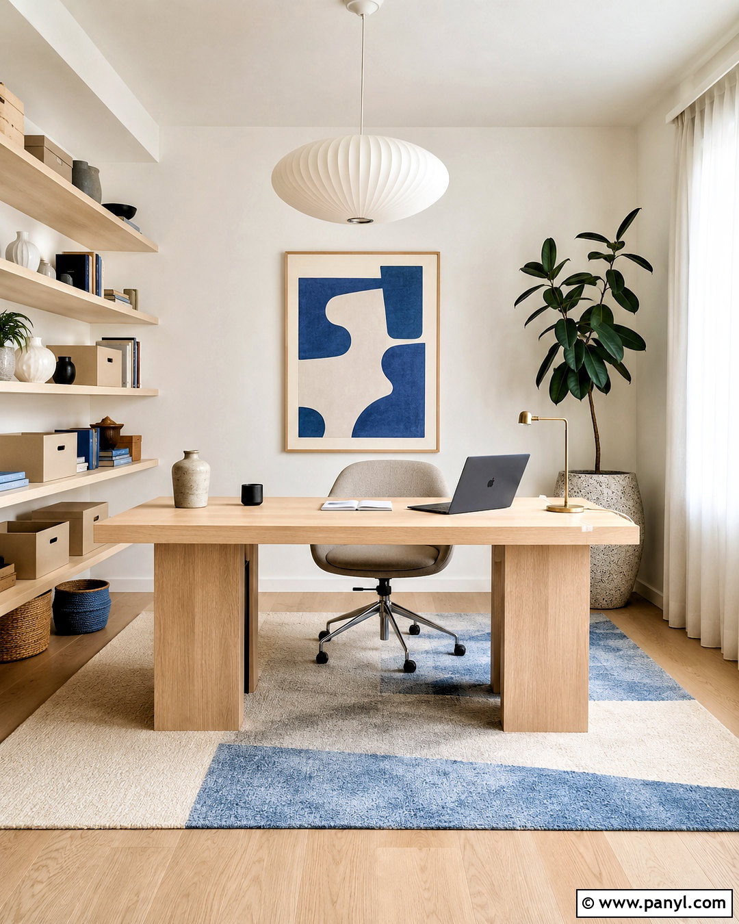 Scandinavian Office - 20 office decor ideas