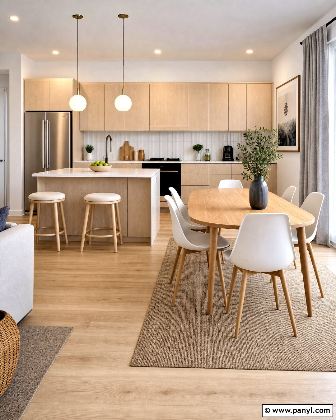 Scandinavian Open Kitchen - 20 open kitchen ideas