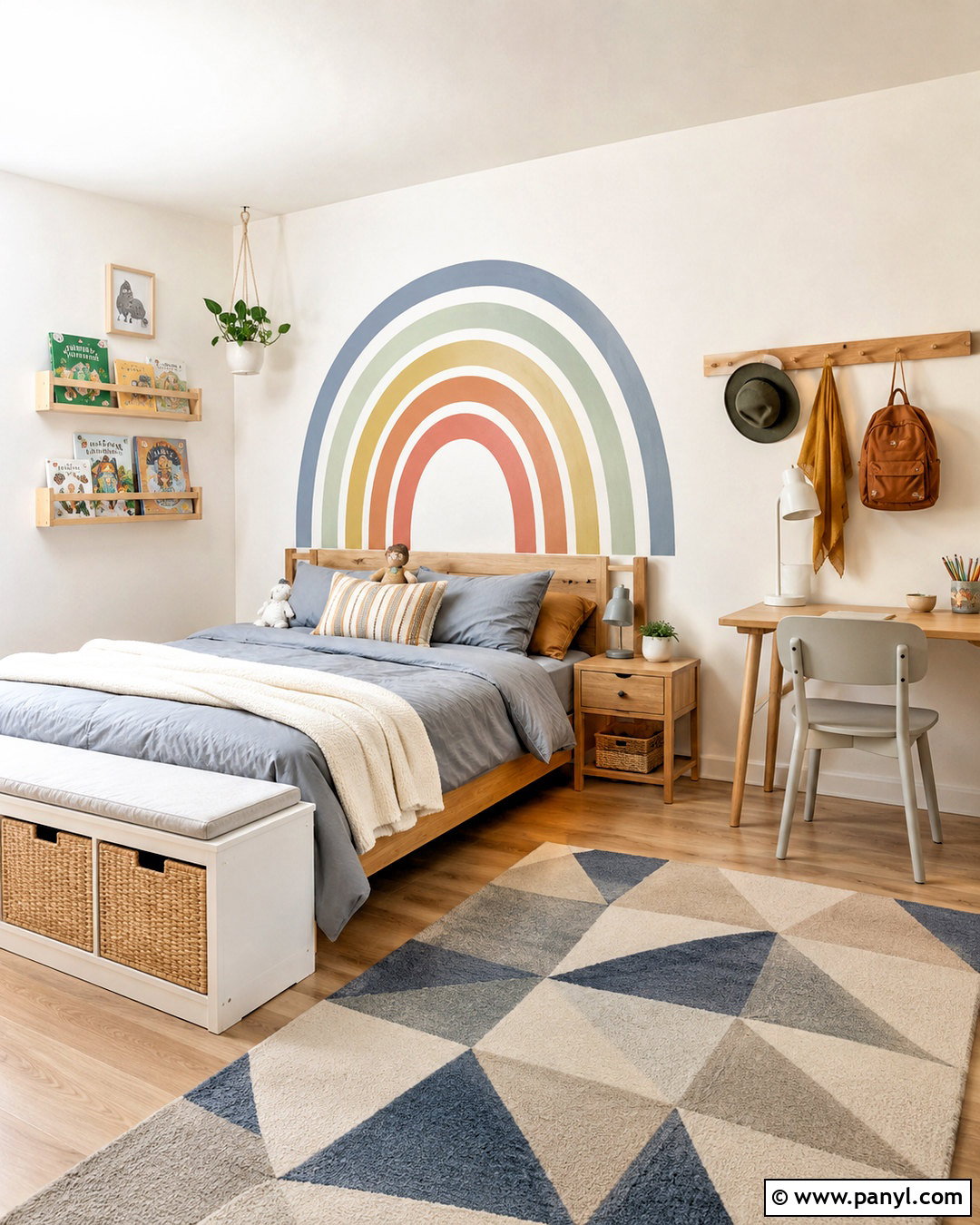 Scandinavian Rainbow Boys Room - 20 rainbow boys room ideas