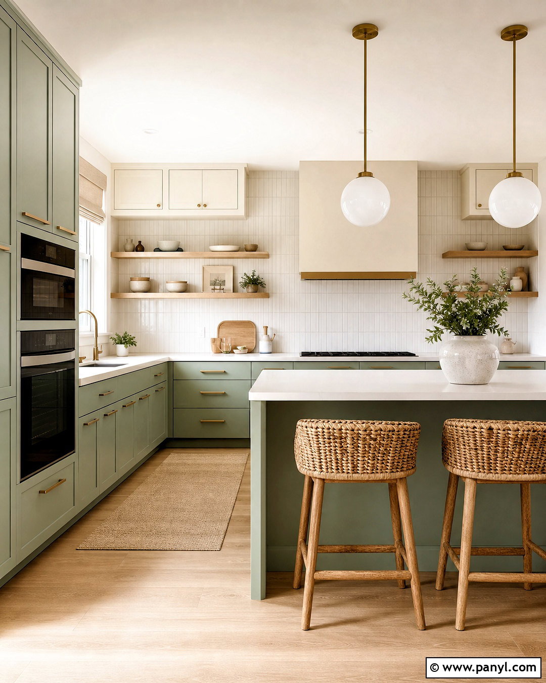 Scandinavian Sage Green Kitchen - 20 sage green kitchen colour scheme ideas