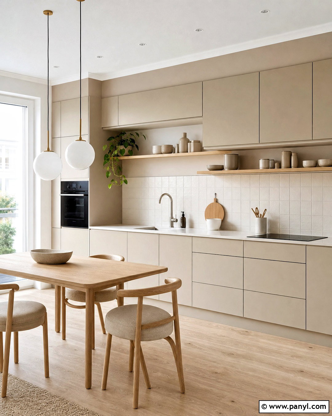 Scandinavian Sand Beige Kitchen - 20 sand beige kitchen ideas