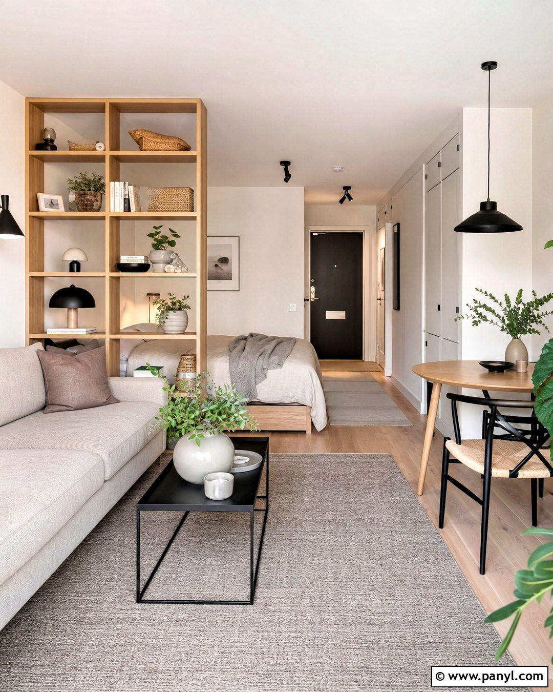 Scandinavian Studio Apartment - 20 scandinavian interior ideas