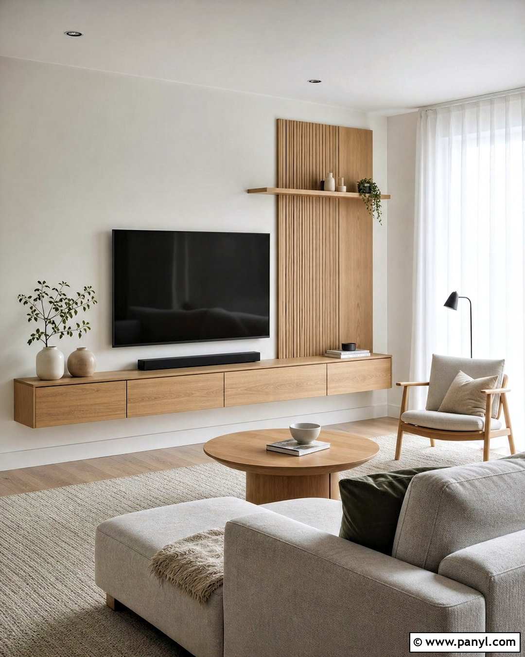 Scandinavian TV Unit - 20 tv unit design modern ideas