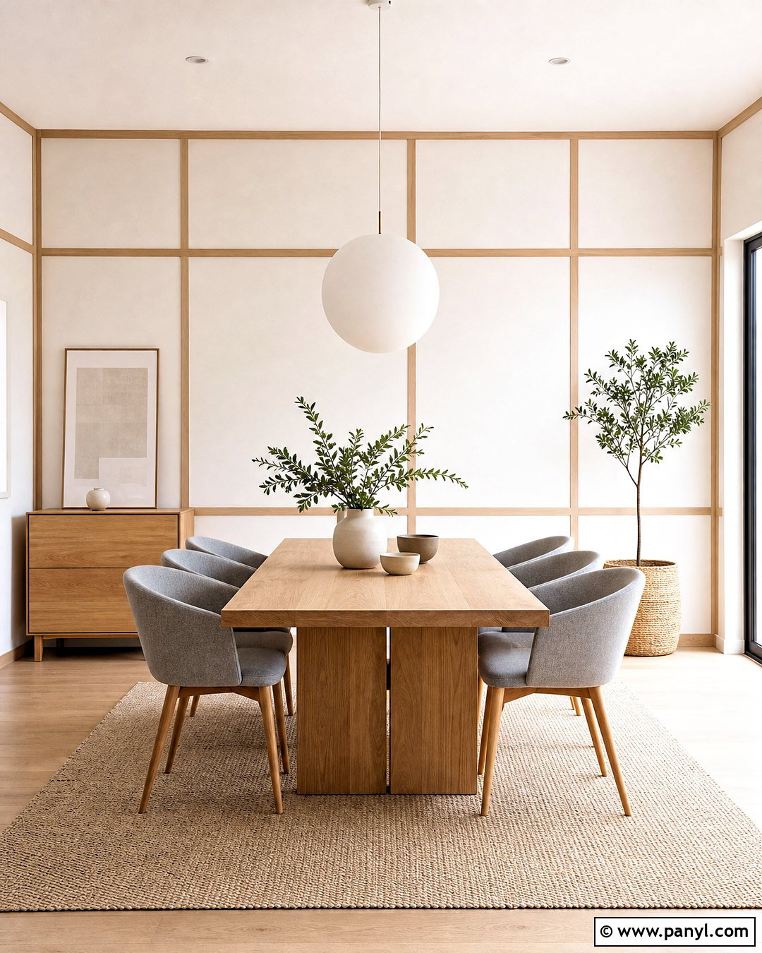 Scandinavian Wall Line Design - 20 wall line design ideas