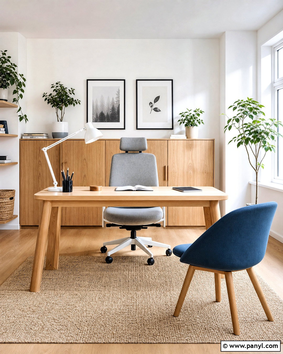 Scandinavian Work Office - 20 work office decor professional ideas