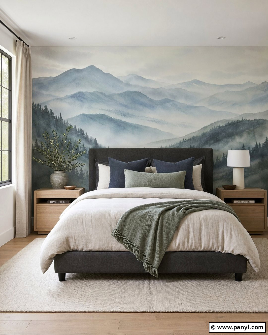 Scenic Bedroom Mural Wallpaper - 25 Choose You Wallpaper Ideas
