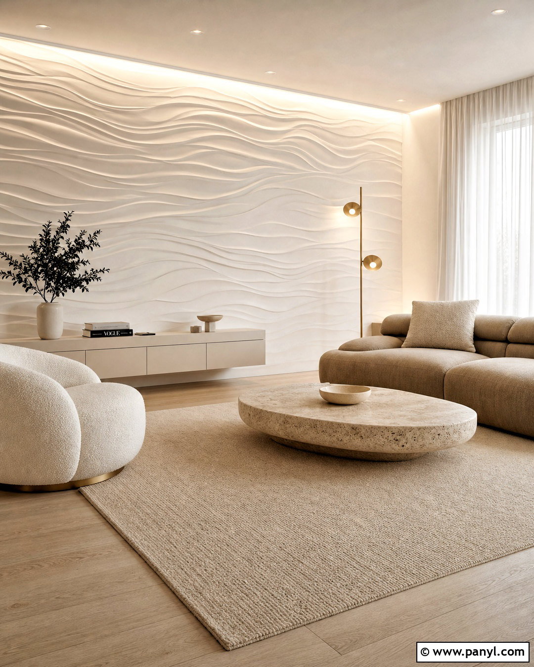 Sculptural 3D Textured Wall - 20 modern textured walls