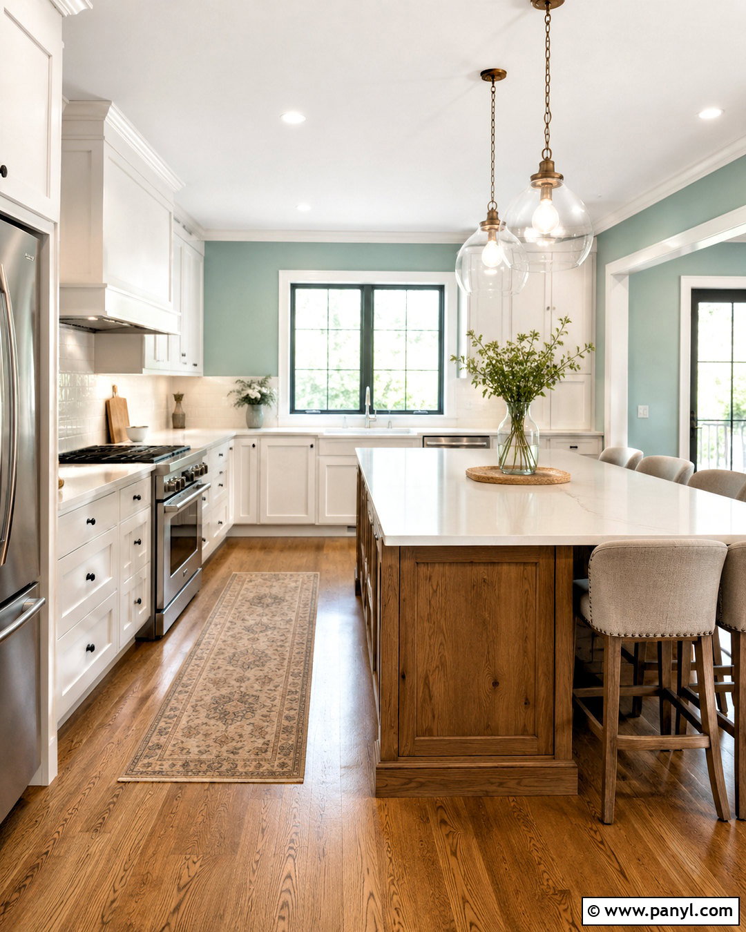 Sea Foam 2123-60 Kitchen - 20 light teal paint colors
