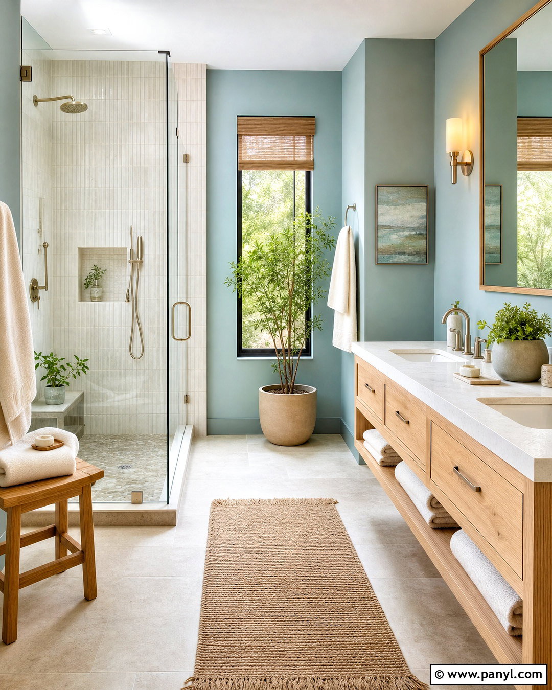20 Blue Paint Colors for Bathroom Ideas for a Spa-Like Refresh