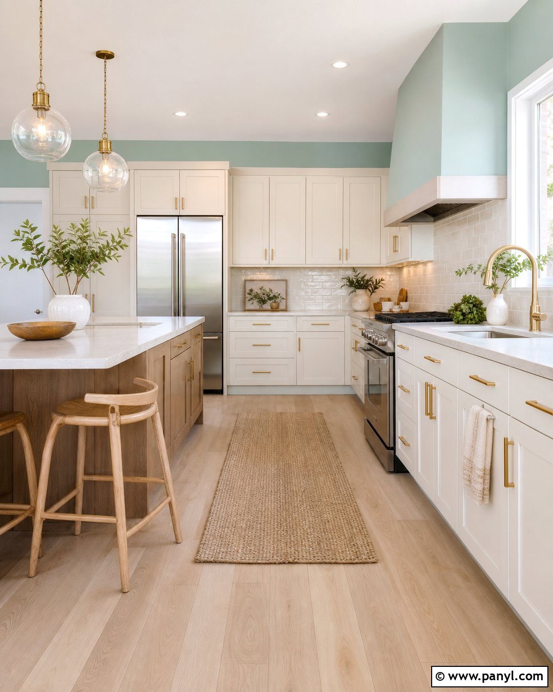 Sea Glass Green Wall Color - 20 Airy Wall Colors