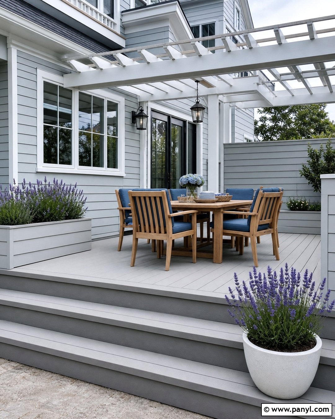 Sea Gull Gray ES-72 Wood Finish - 20 Benjamin Moore Wood Finish Ideas