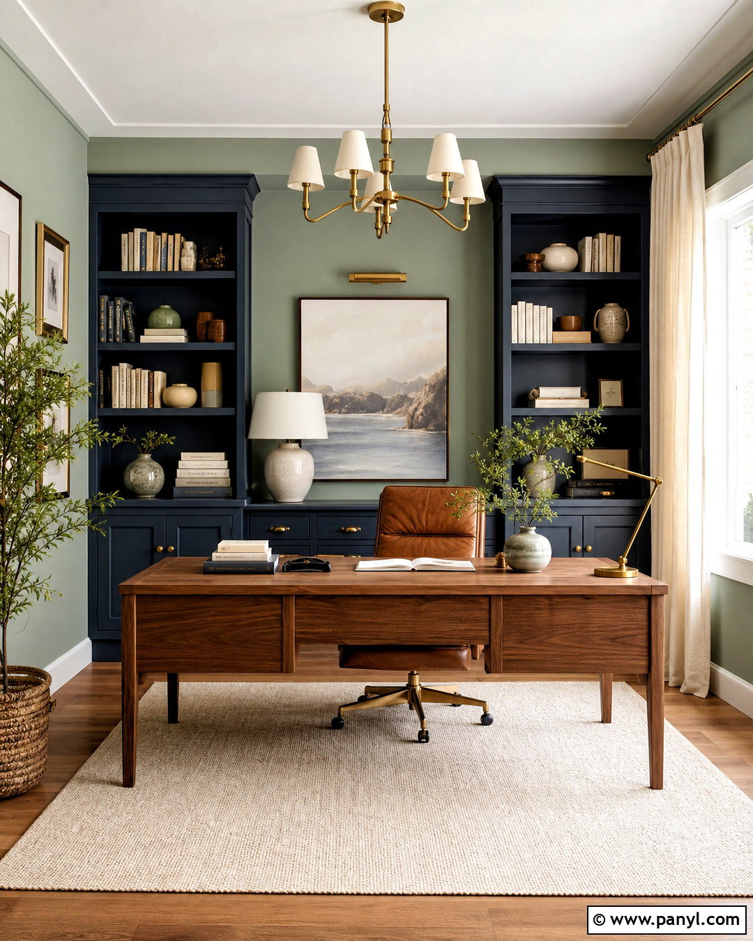Sea Salt And Charcoal Blue Home Office - 20 sw sea salt color palette ideas